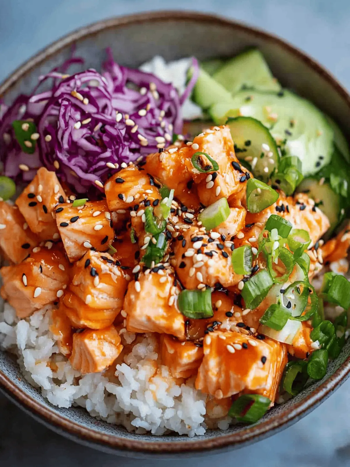Spicy Salmon Bowl
