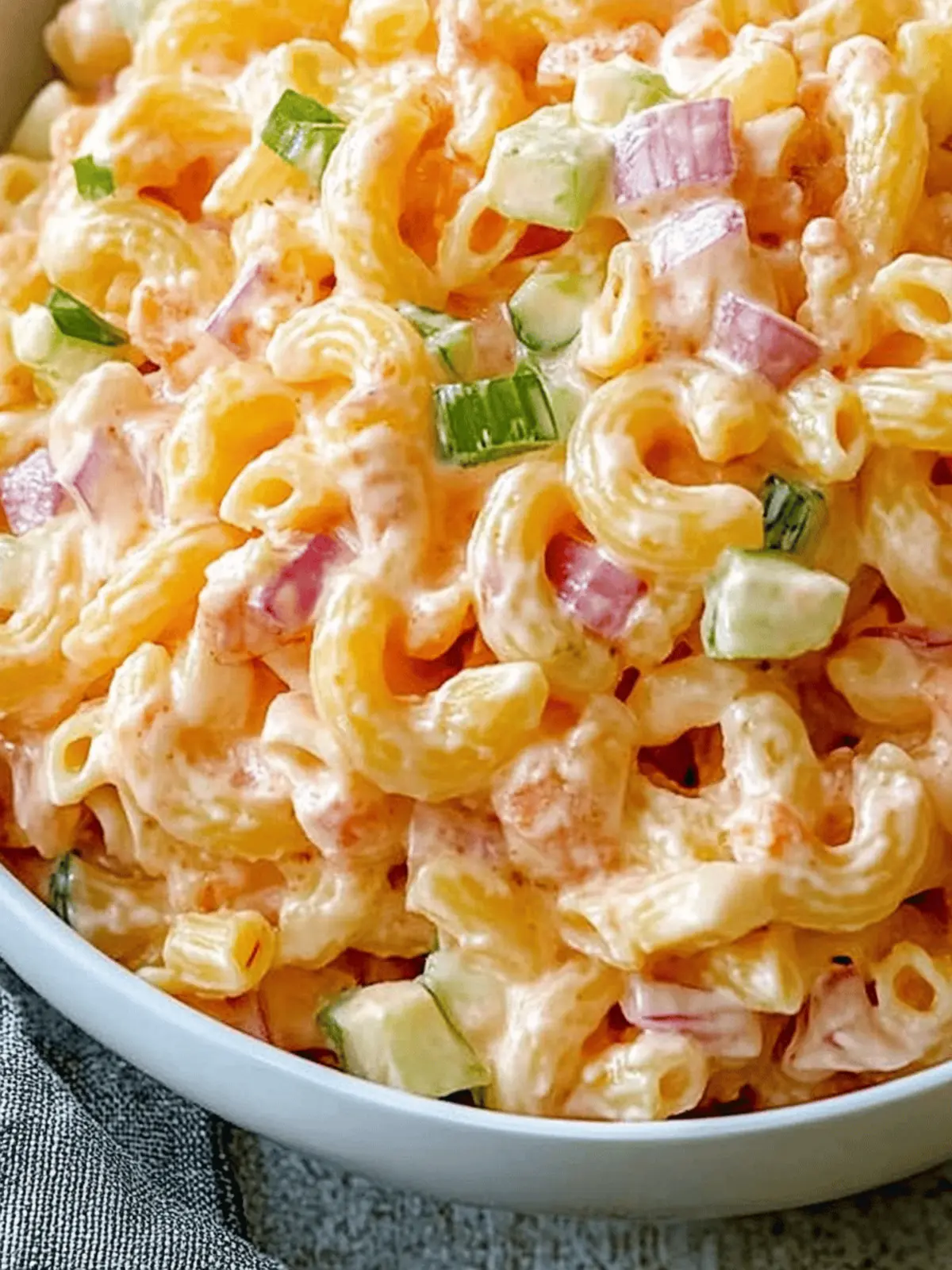 Pink Cadillac Pasta Salad