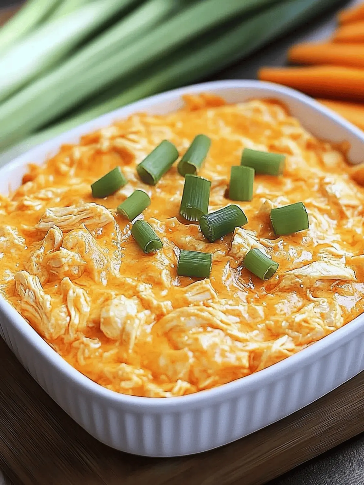 Quick Buffalo Chicken Dip