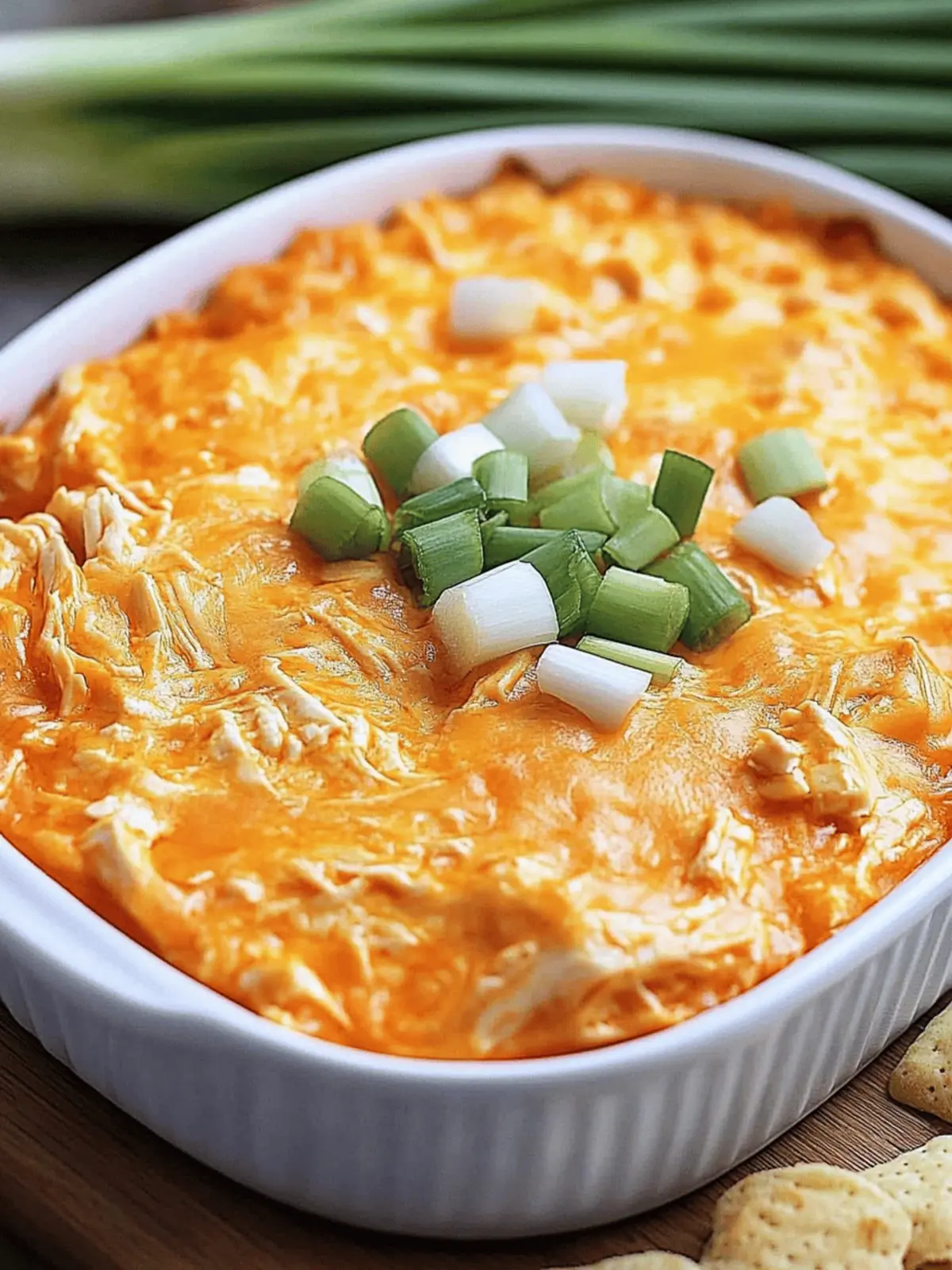 Quick Buffalo Chicken Dip