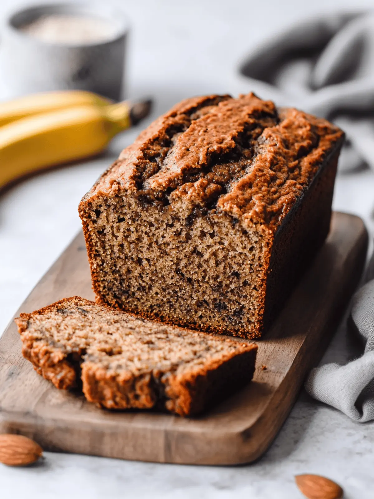 Almond Flour Banana Bread