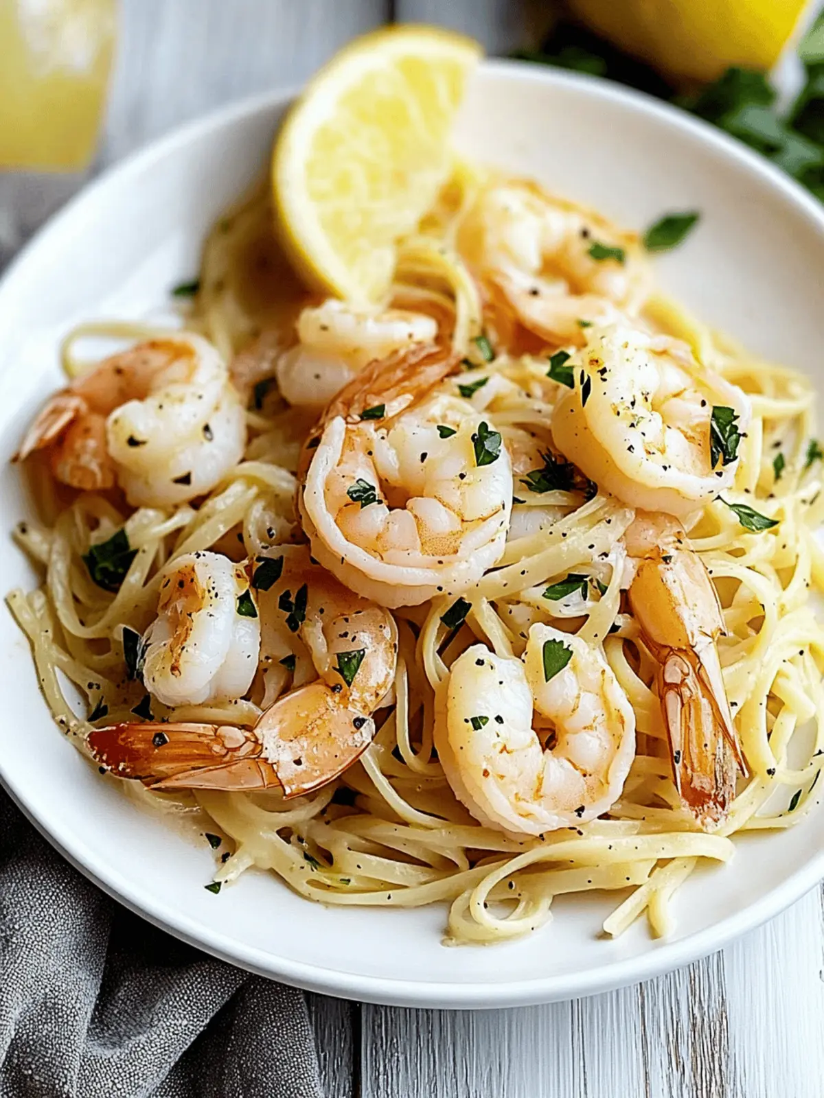 Dairy-Free Shrimp Scampi