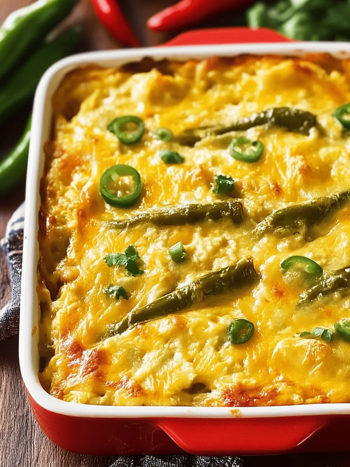 Chile Rellenos Casserole