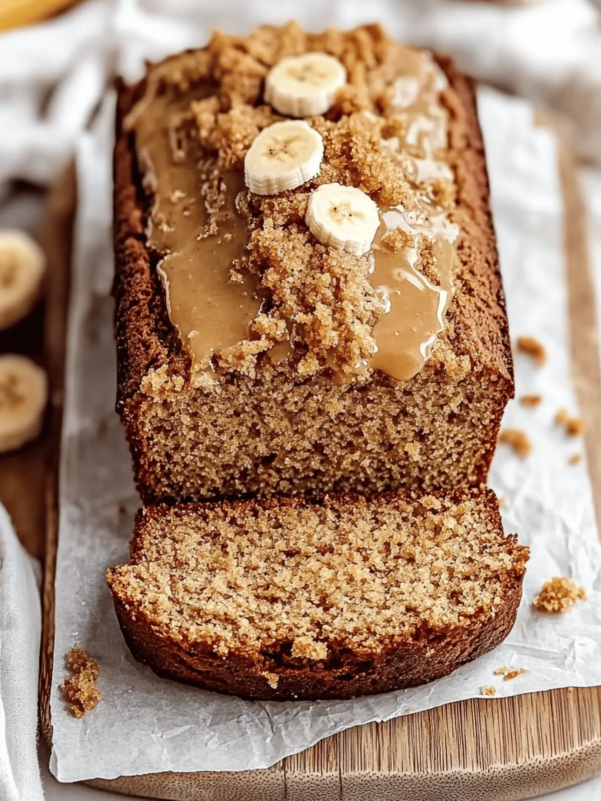 Biscoff Banana Bread