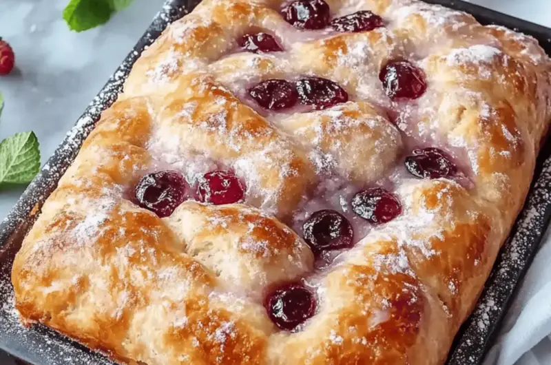 Homemade Jam Donut Focaccia