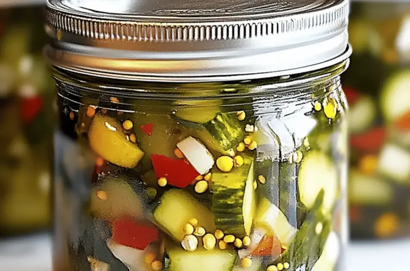 Sweet and Spicy Pickle Relish