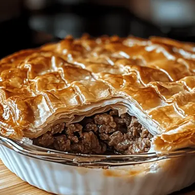 Quebec-Style Beef Tourtière