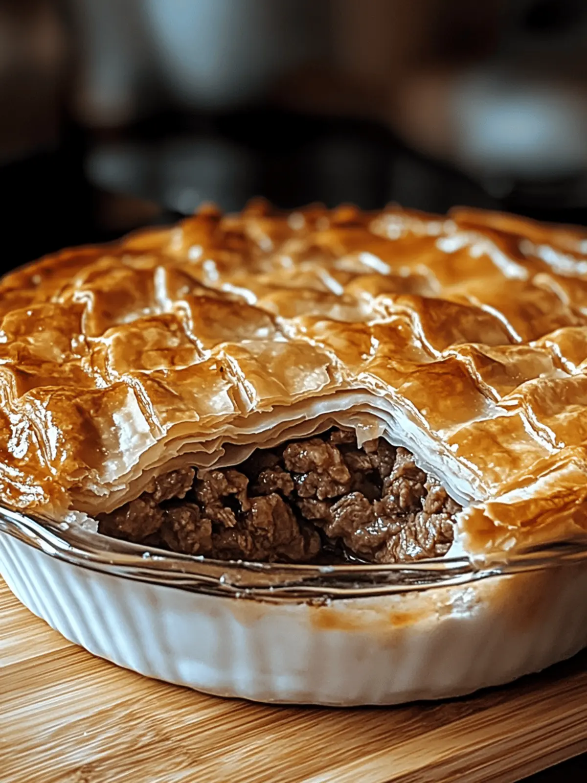 Quebec-Style Beef Tourtière