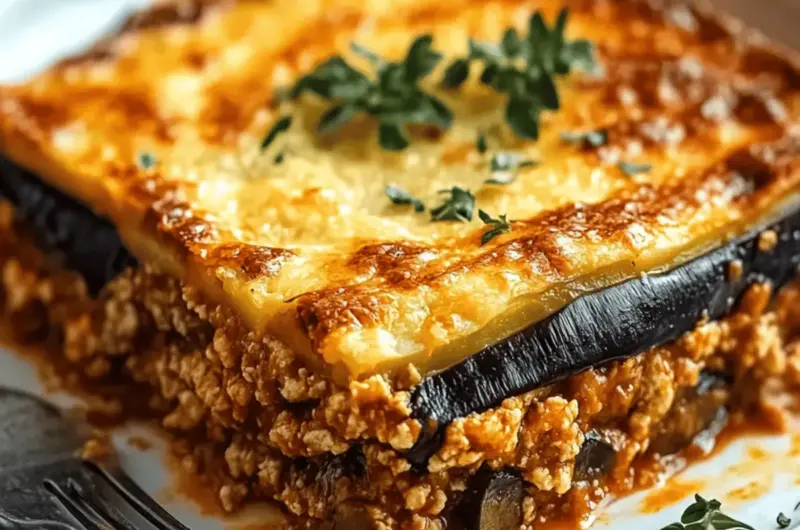 Greek Eggplant Moussaka