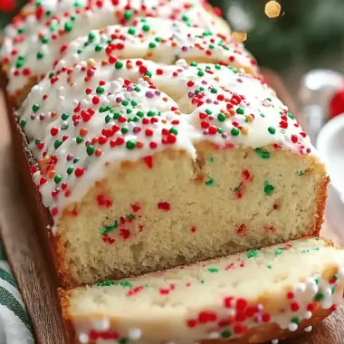 Christmas Sprinkle Buttermilk Bread