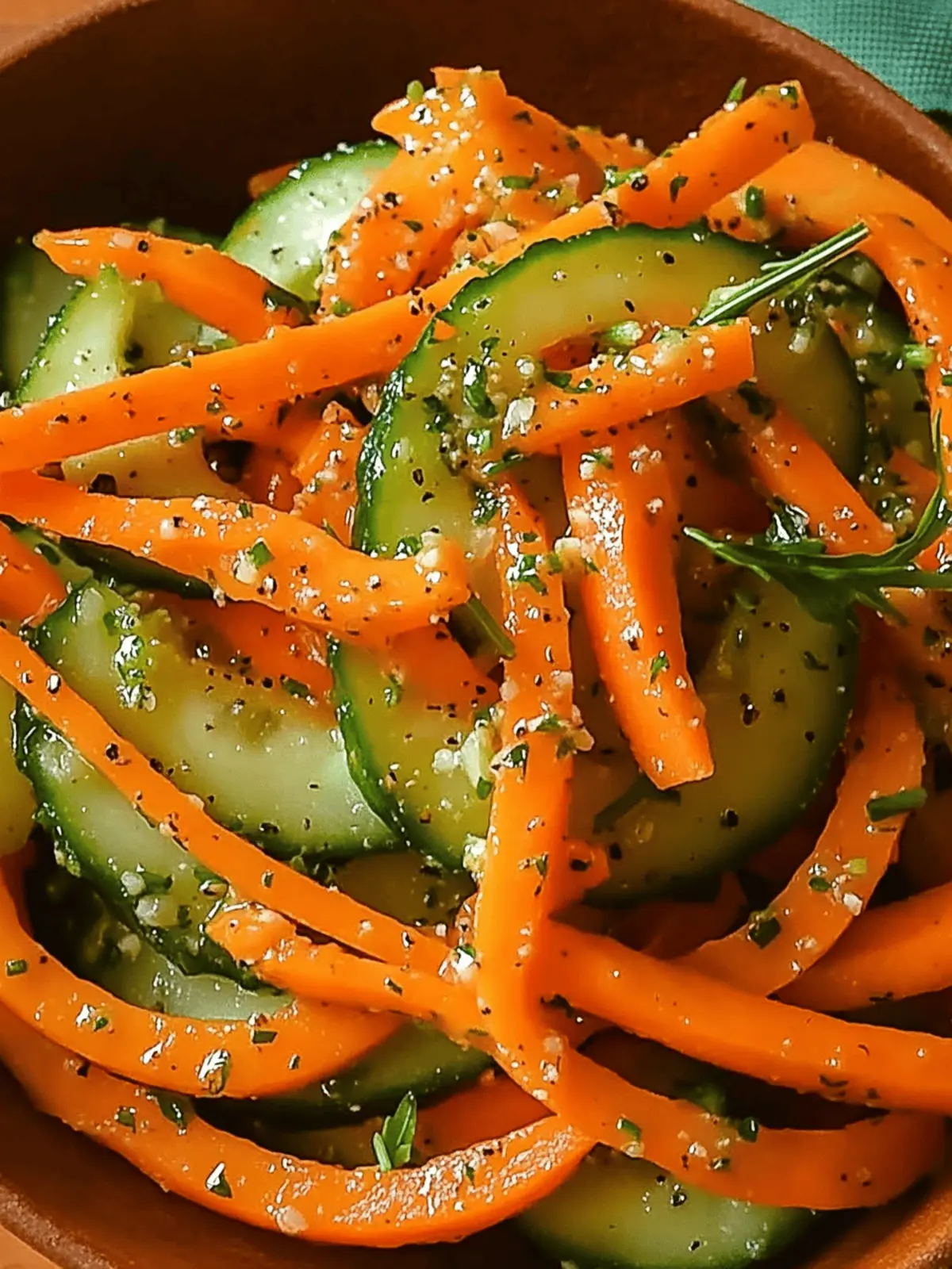 Crisp Cucumber Carrot Salad for Quick, Healthy Refreshment 4 Cucumber Carrot Salad