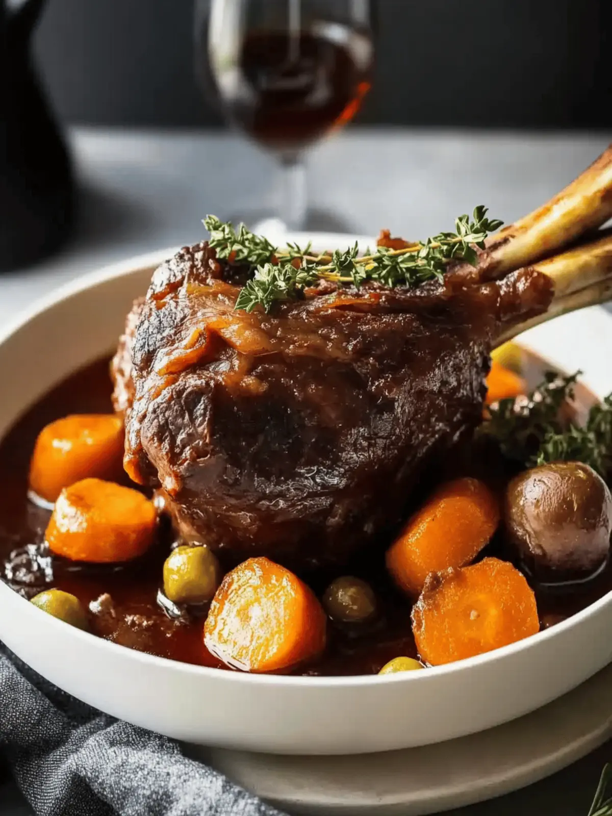 Braised Lamb Shank