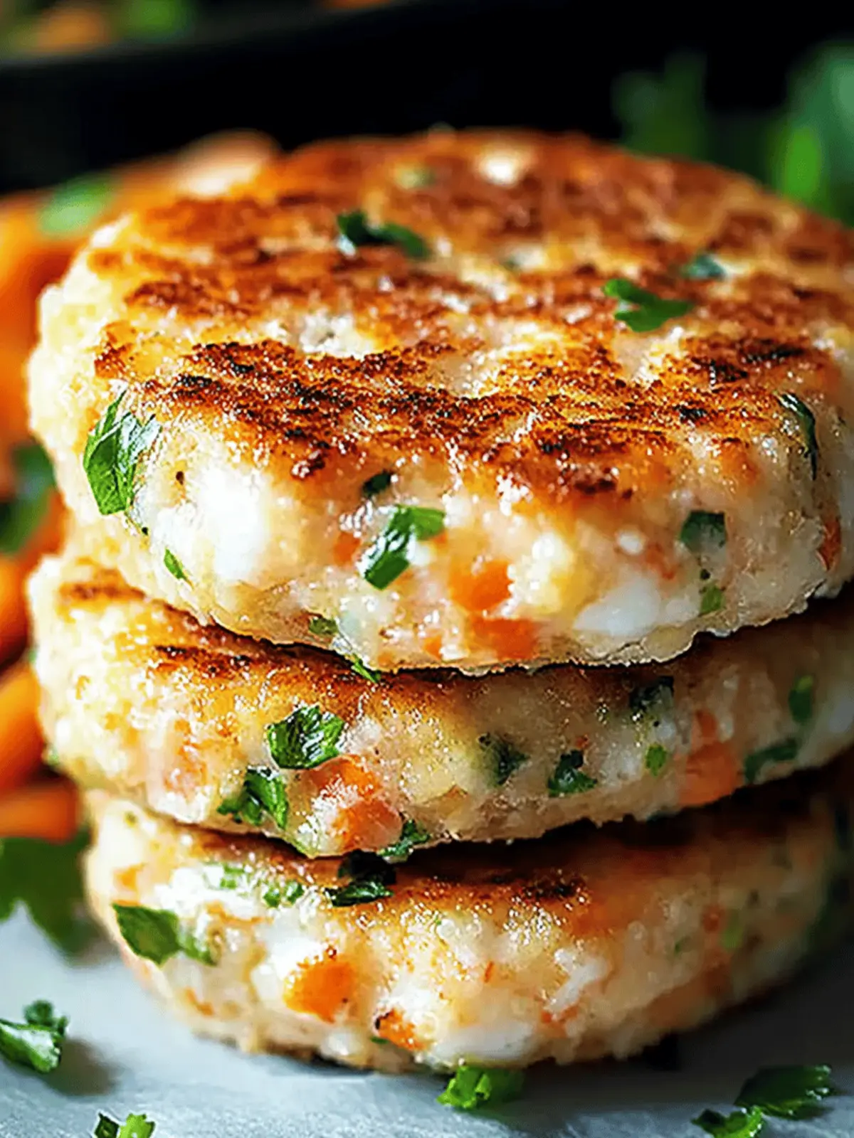 Savory Shrimp Burgers with Cilantro & Creamy Guacamole 4 Shrimp Burgers