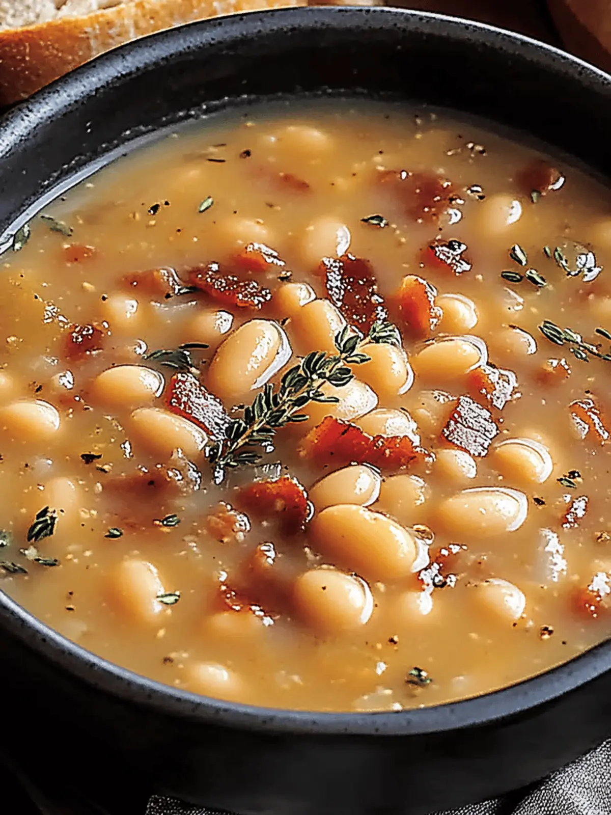 Bean with Bacon Soup
