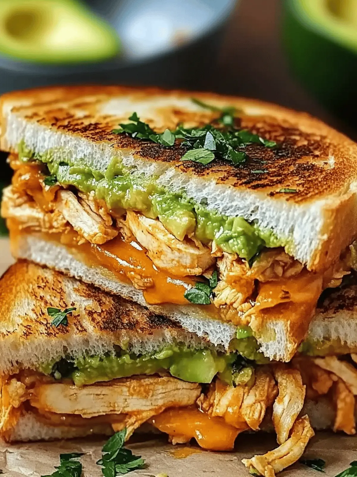 Irresistible Chicken Avocado Melt Sandwich You’ll Crave Daily 2 Chicken Avocado Melt Sandwich