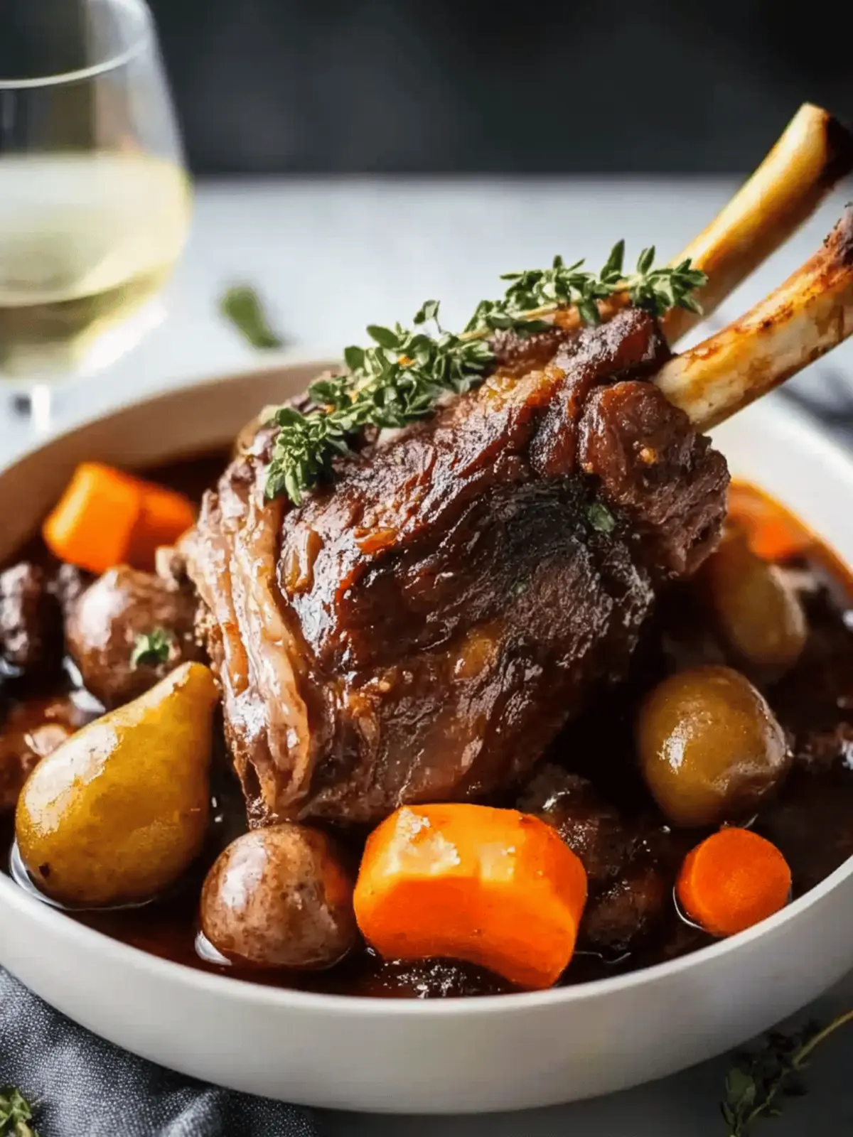 Braised Lamb Shank