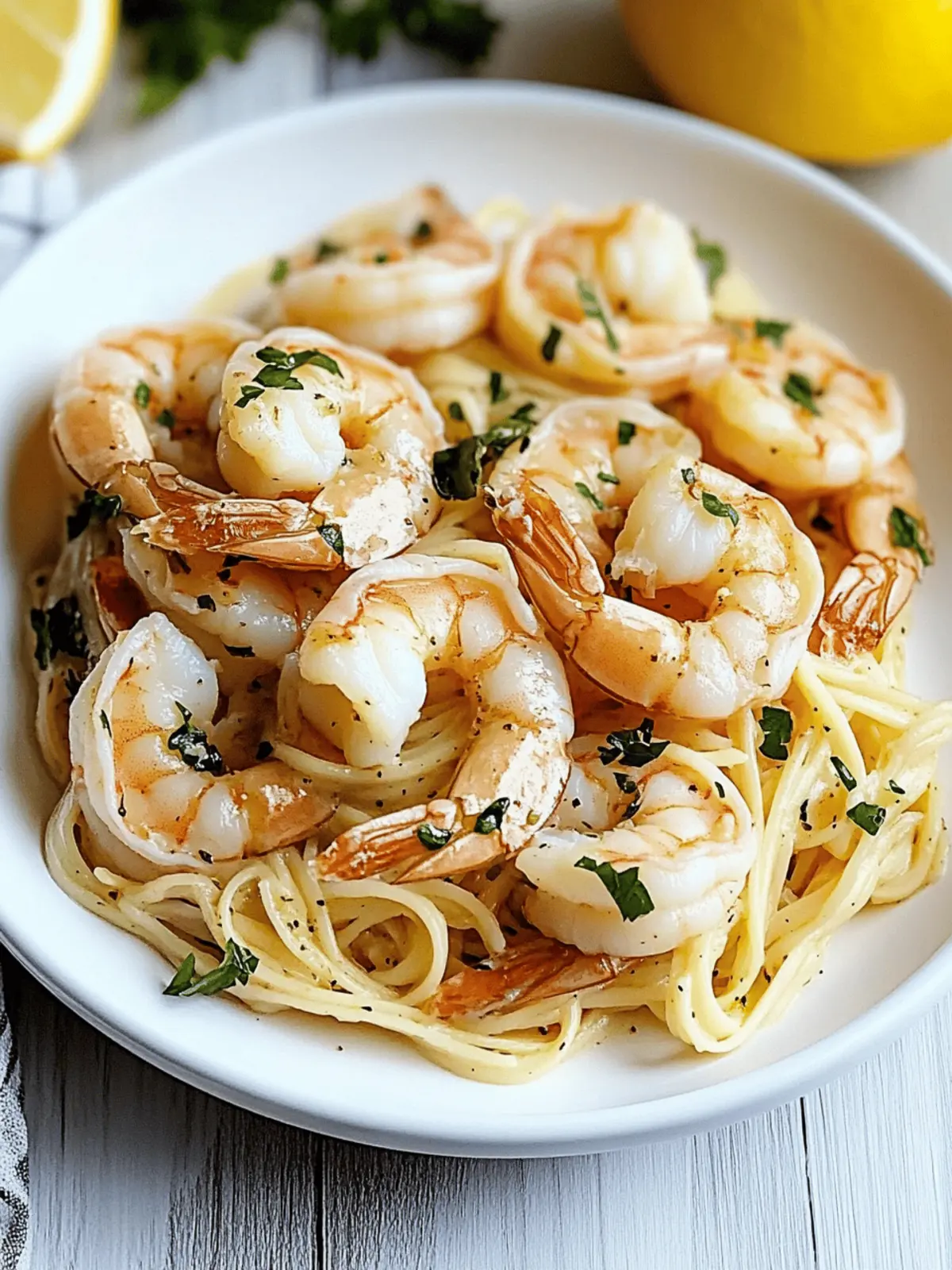 Dairy-Free Shrimp Scampi
