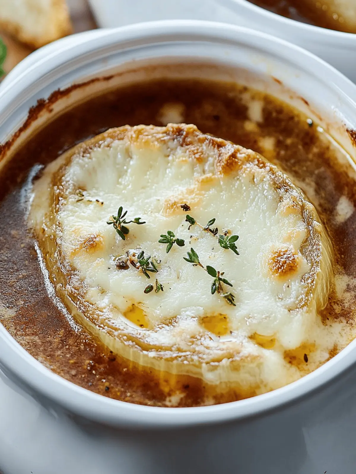 Savory French Onion Soup: Warmth in Every Delicious Sip 4 French Onion Soup