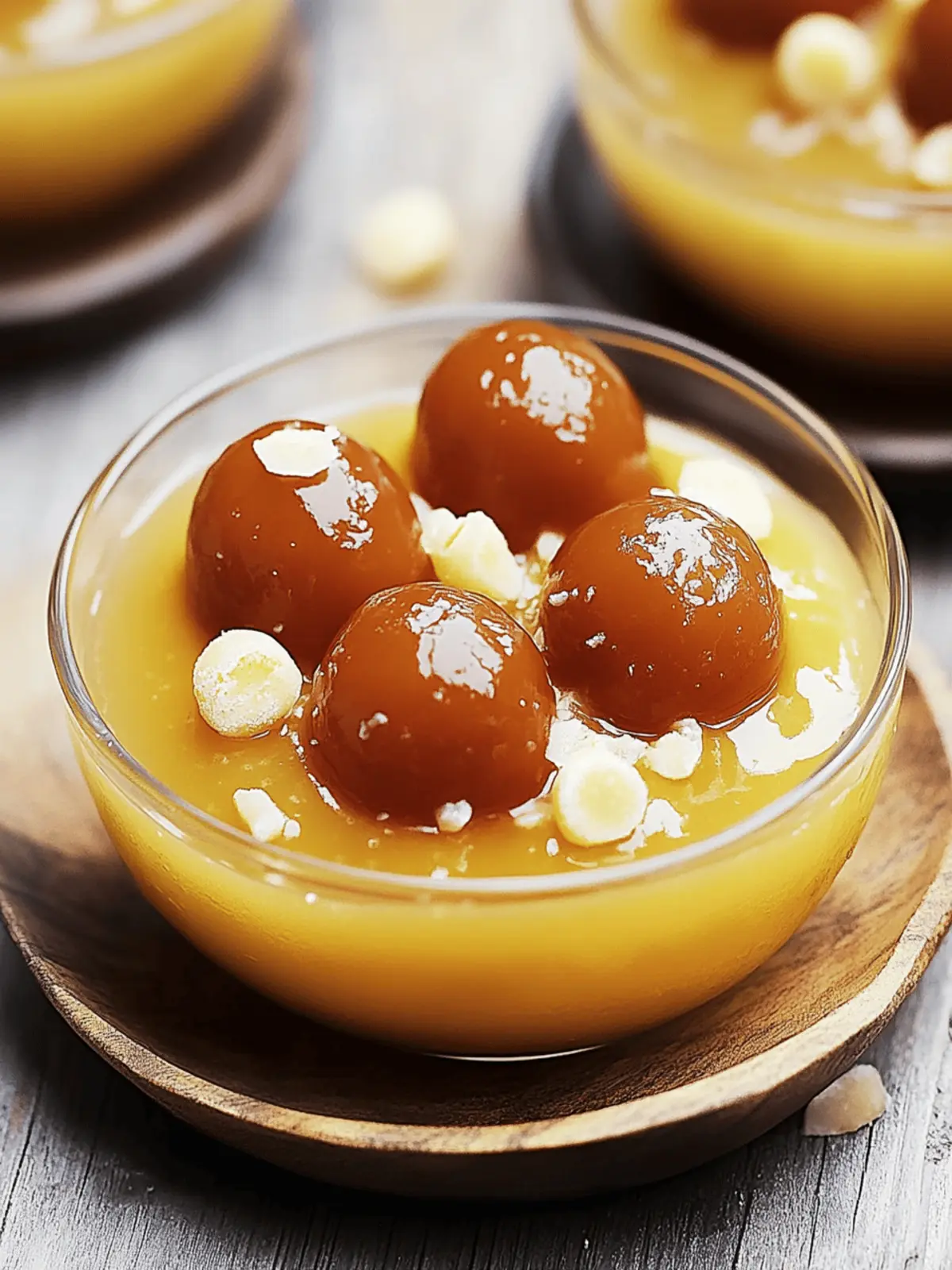 Custard Gulab Jamun