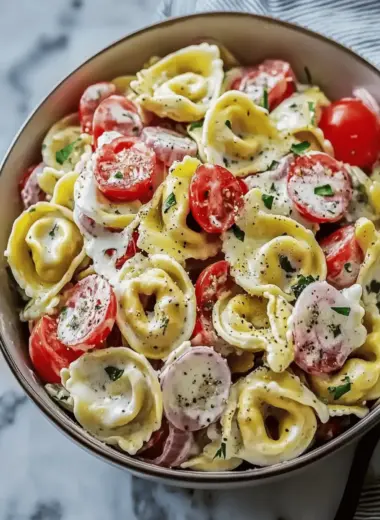 Fresh Grinder Tortellini Salad