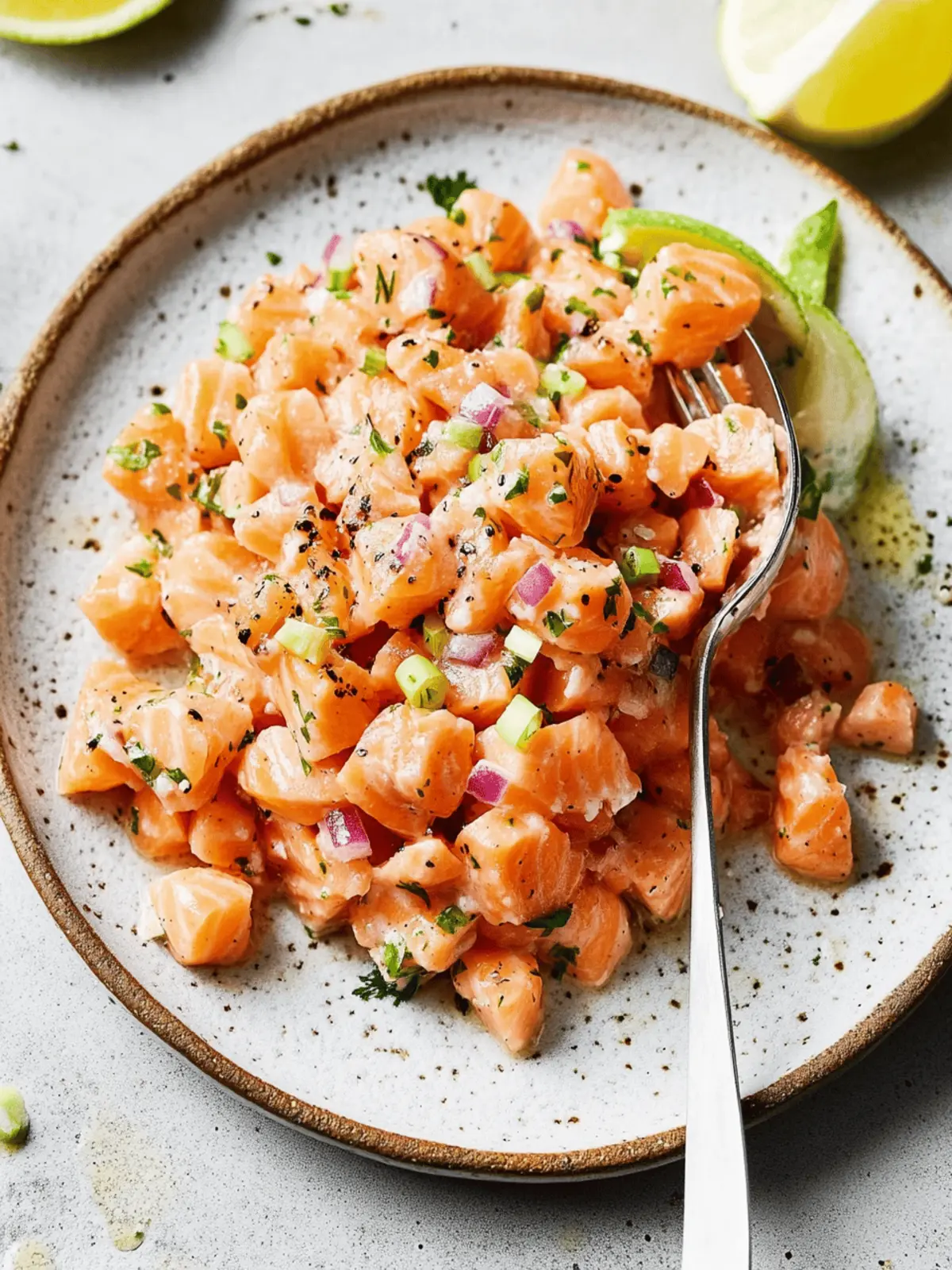 25-Minute Salmon Tartare