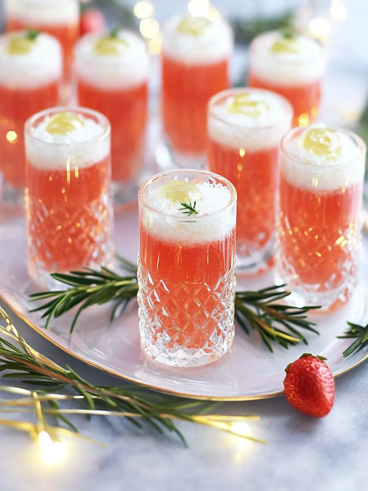 Champagne Jelly Shots