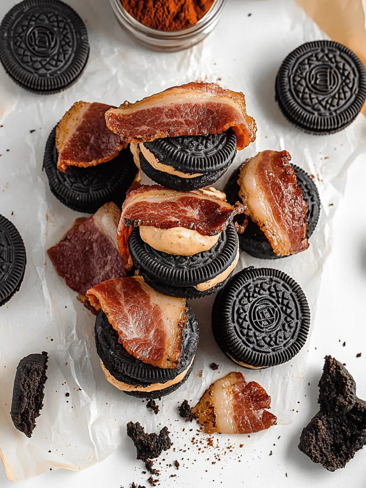 Bacon Wrapped Oreos: The Ultimate Sweet & Savory Treat 3 Bacon Wrapped Oreos