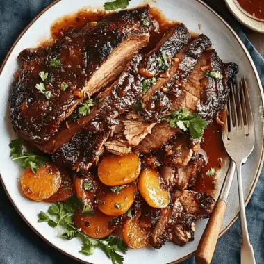 Sweet-and-Sour Brisket: A Comforting Family Favorite 9 Sweet-and-Sour Brisket