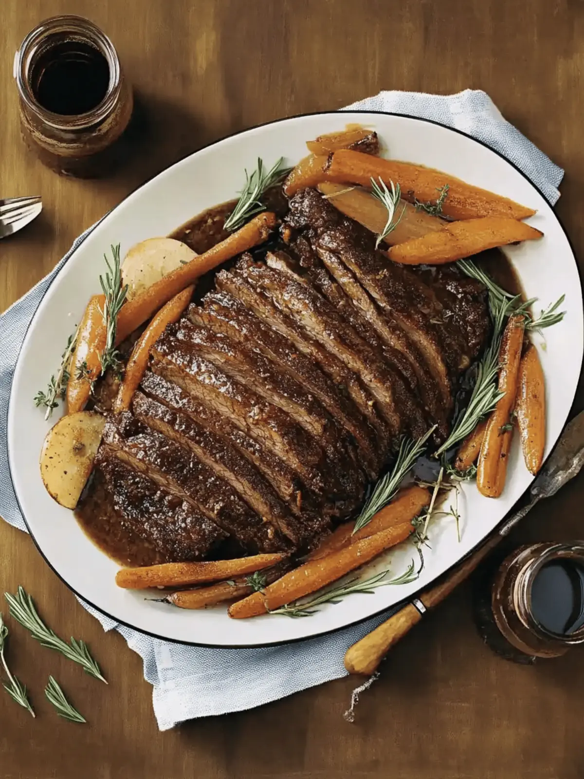 Savory Braised Brisket for Passover: Tender Family Feast 2 Braised Brisket for Passover