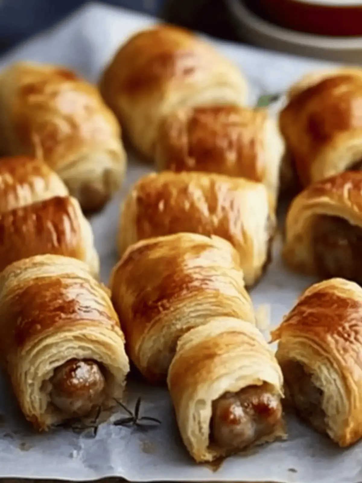 Mary Berry Sausage Rolls British