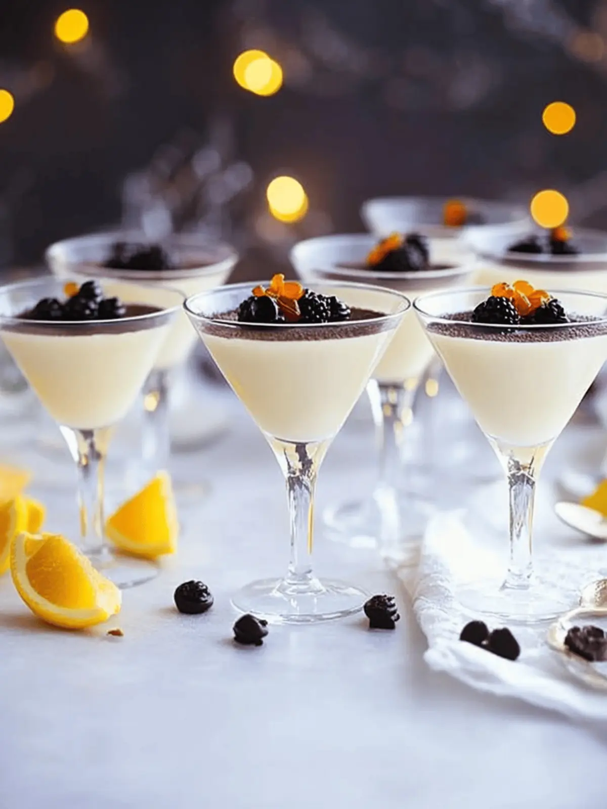 White Chocolate Panna Cotta