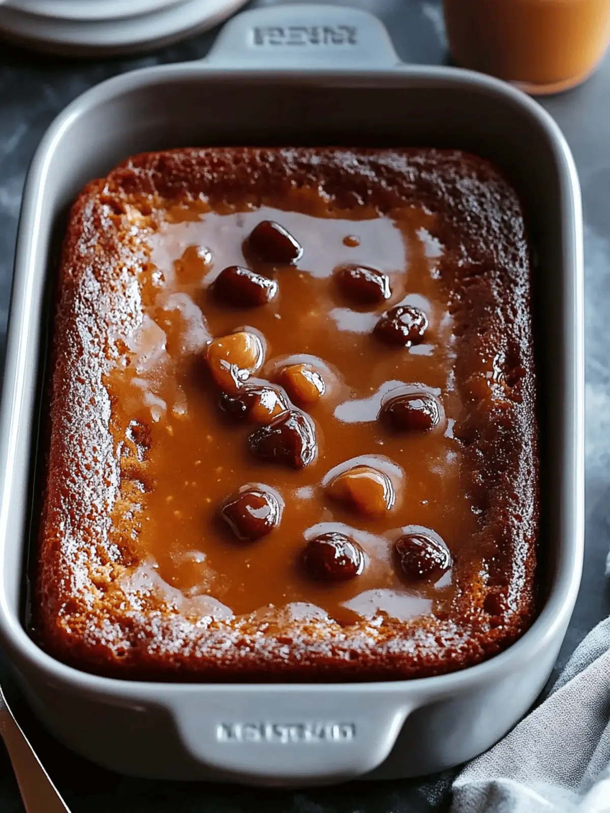 Sticky Toffee Pudding Cake