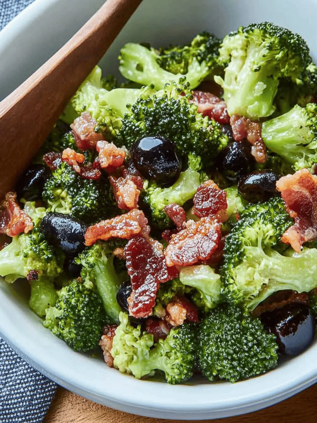 Broccoli Salad with Bacon