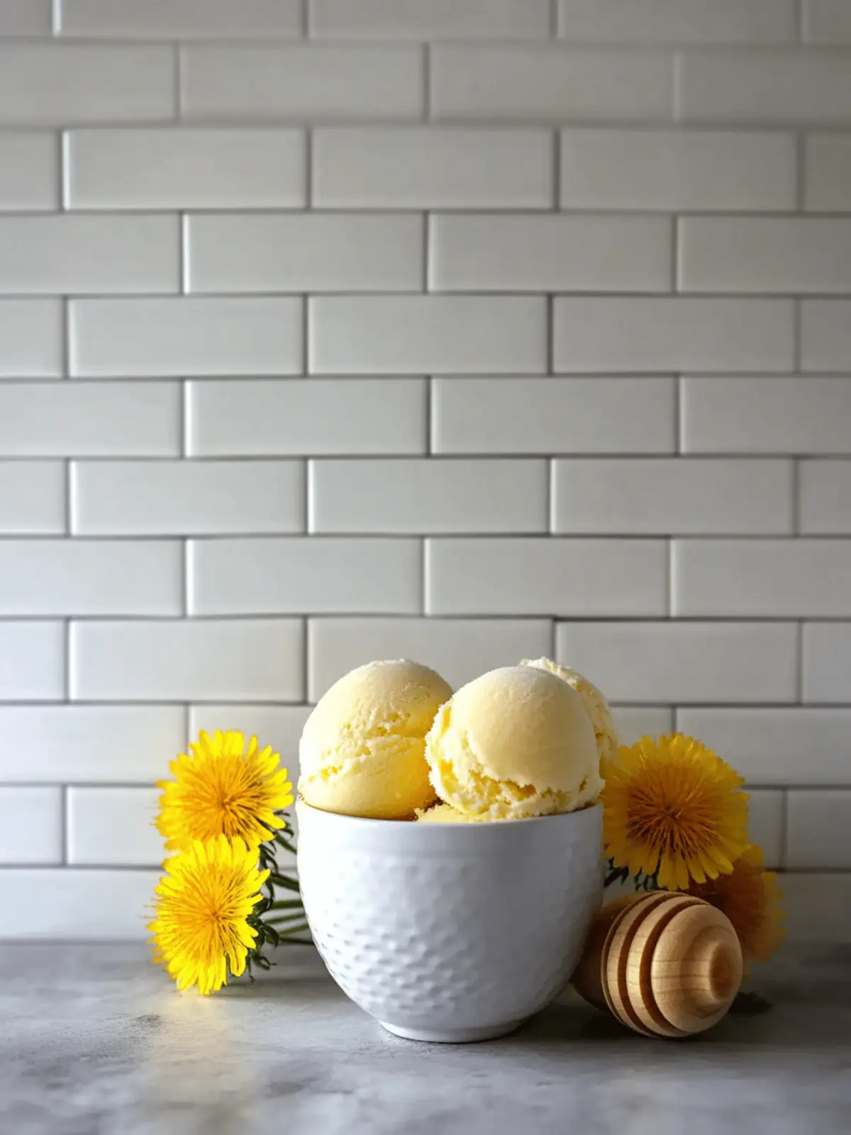 Dandelion & Honey Ice Cream: A Whimsical Spring Treat 4 Dandelion & Honey Ice Cream