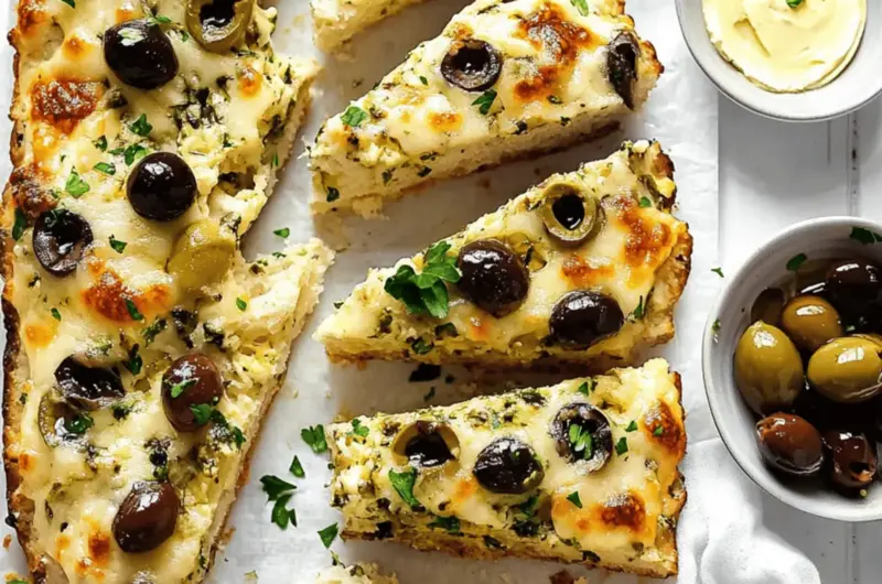 Best Olive Cheese Bread