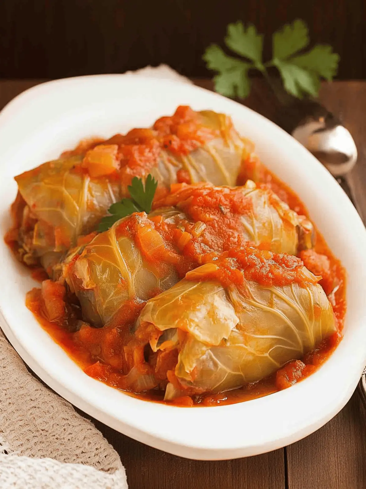 Hungarian Stuffed Cabbage Rolls