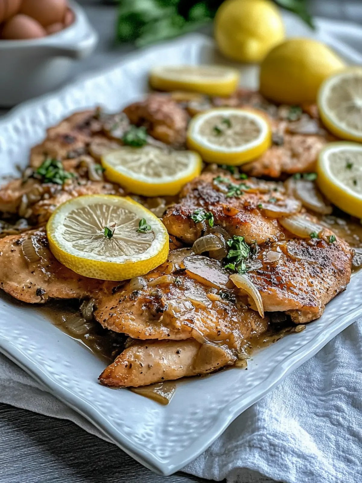 Lemon Shallot Chicken: Quick Dinner to Wow Your Taste Buds 2 Lemon Shallot Chicken