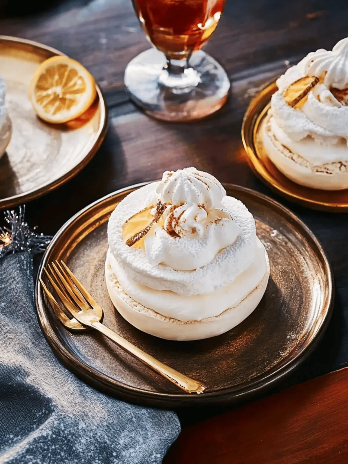 White Christmas Pavlovas: Light, Festive & Absolutely Scrumptious 4 White Christmas Pavlovas
