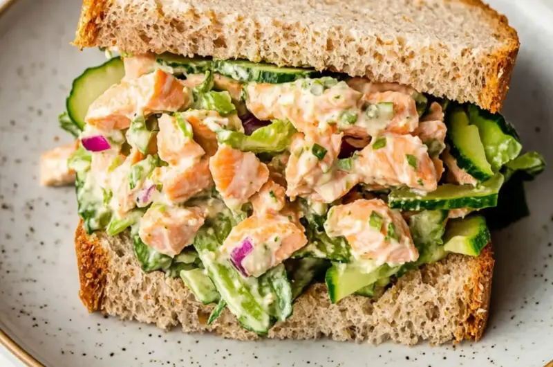 Canned Salmon Salad