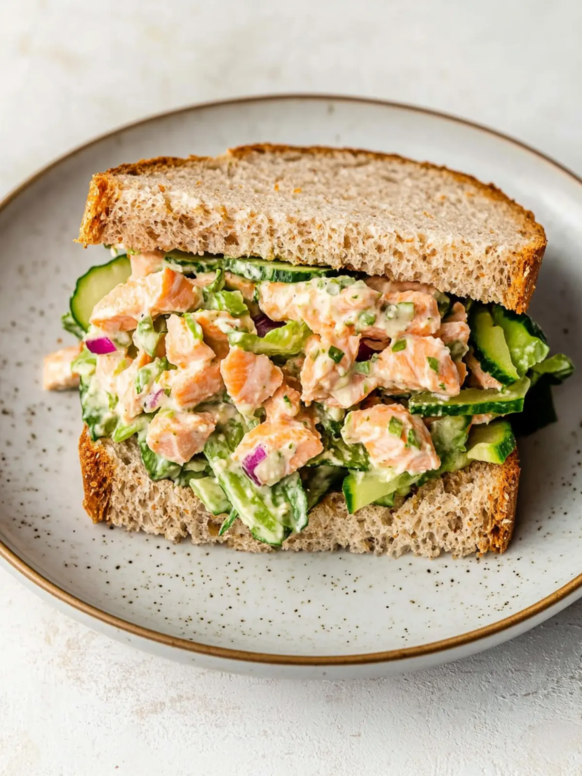 Canned Salmon Salad