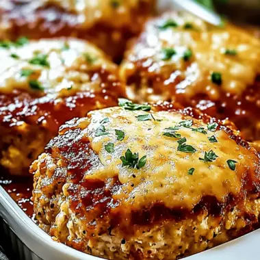 Luscious Garlic Parmesan Chicken Meatloaves for Cozy Dinners 9 Garlic Parmesan Chicken Meatloaves