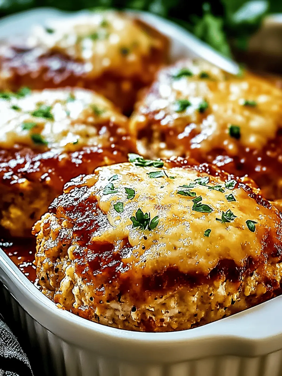 Luscious Garlic Parmesan Chicken Meatloaves for Cozy Dinners 5 Garlic Parmesan Chicken Meatloaves