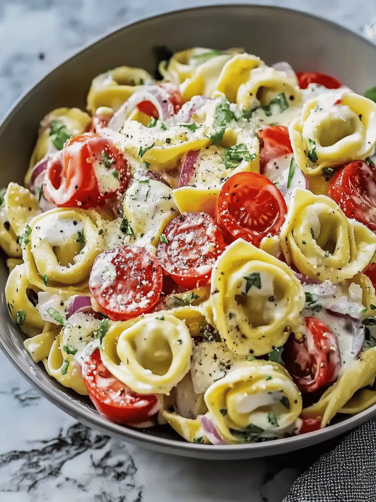 Fresh Grinder Tortellini Salad