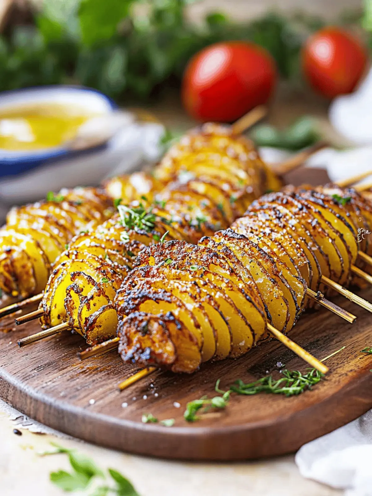 Crispy Accordion Potatoes