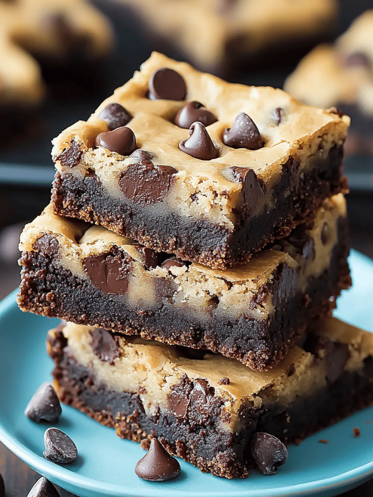 Chocolate Chip Cookie Brownies