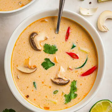 Slow Cooker Tom Kha Soup