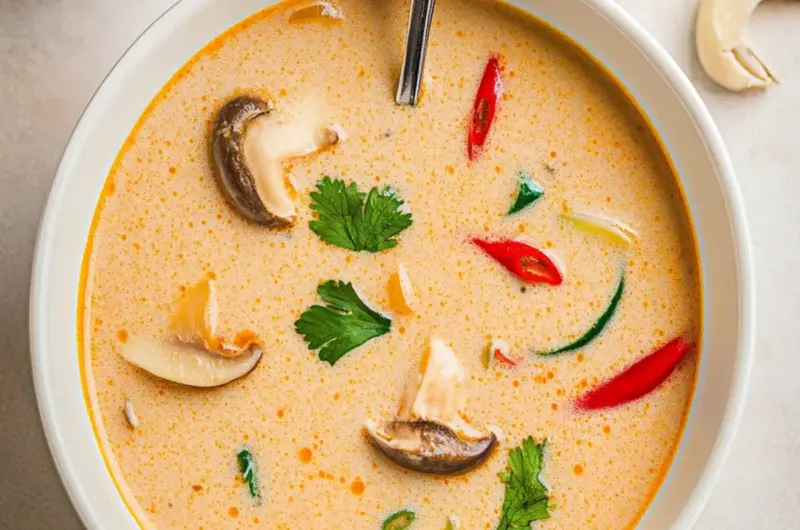 Slow Cooker Tom Kha Soup