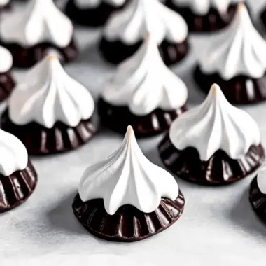 Delicious Chocolate Dipped Meringue Cookies You'll Love 9 Chocolate Dipped Meringue Cookies