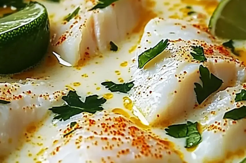 Coconut Lime Fish Soup