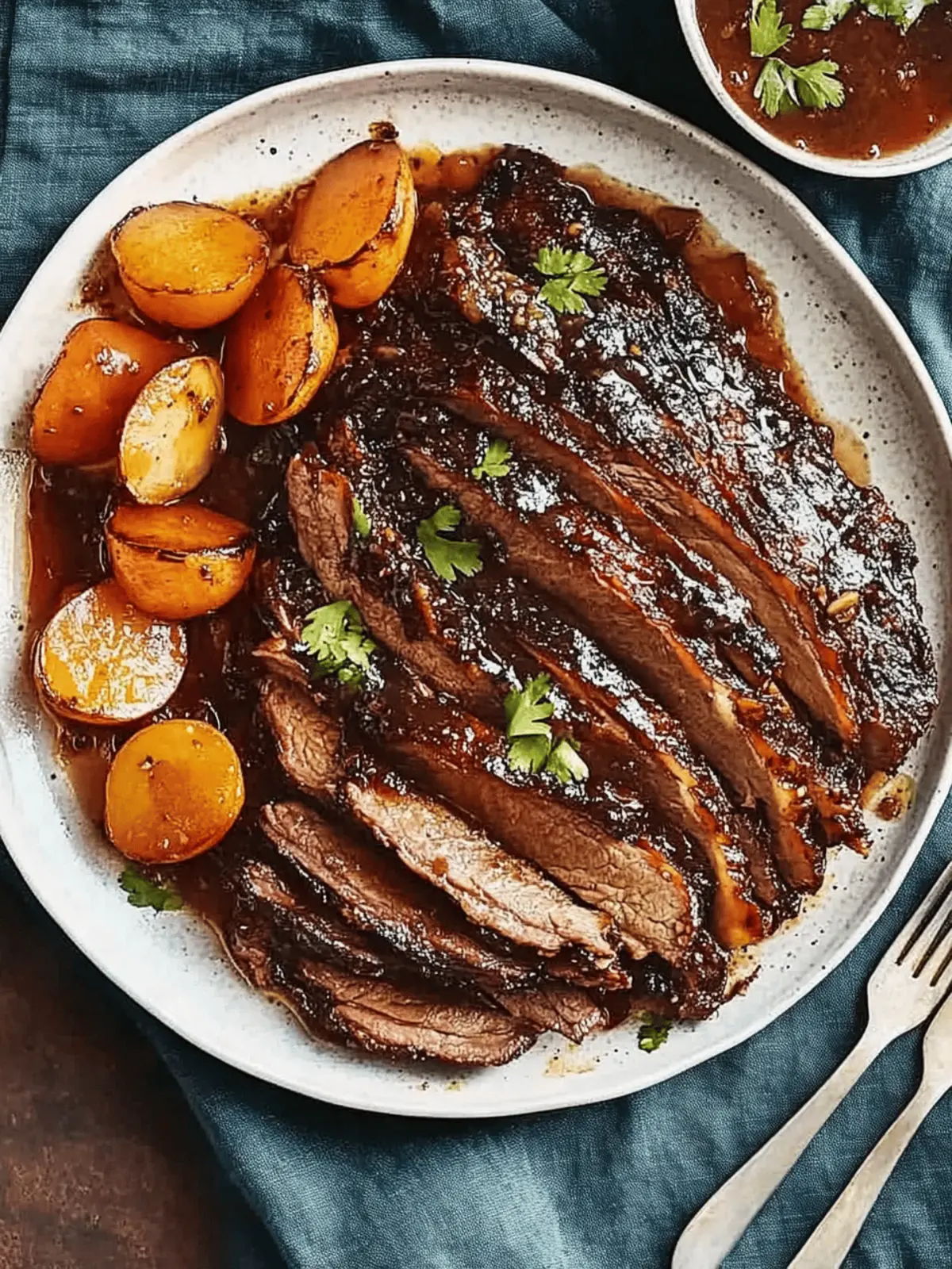 Sweet-and-Sour Brisket: A Comforting Family Favorite 4 Sweet-and-Sour Brisket